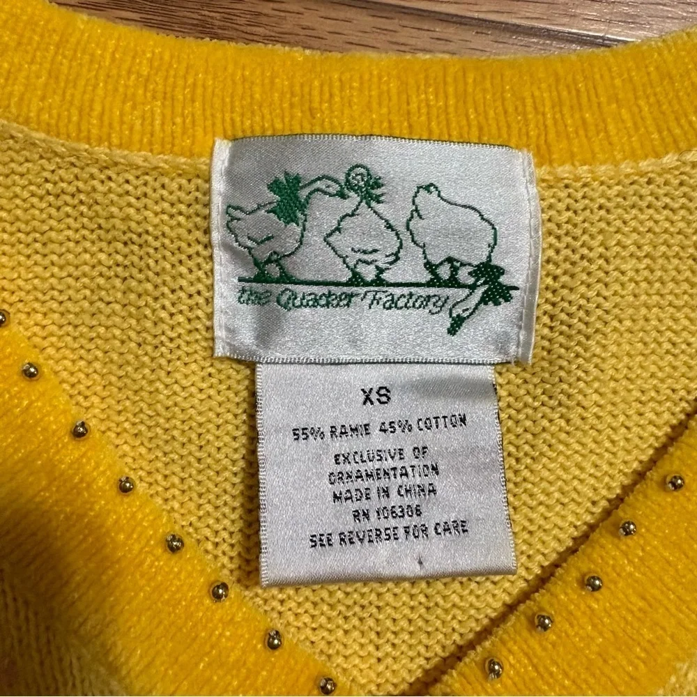 Quacker Factory Sweater Small - Picture 3 of 7